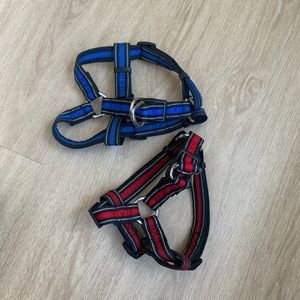 SMALL step in harness for dogs x2